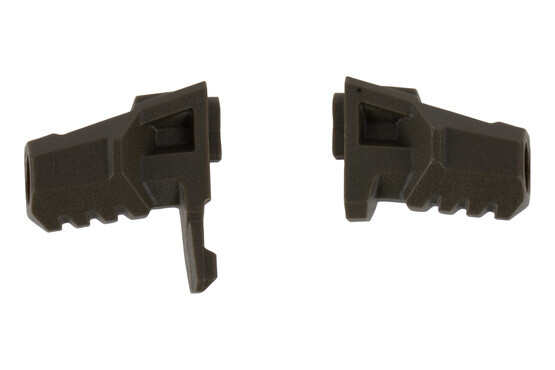 Strike Industries T-Bone Charging handle latches porterhouse large size feature a OD green polymer construction